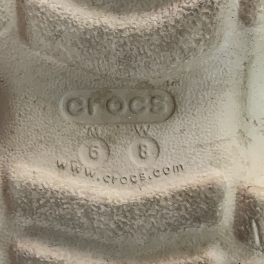 CROCS men Water Shoes in Green and Tan - Picture 5 of 5